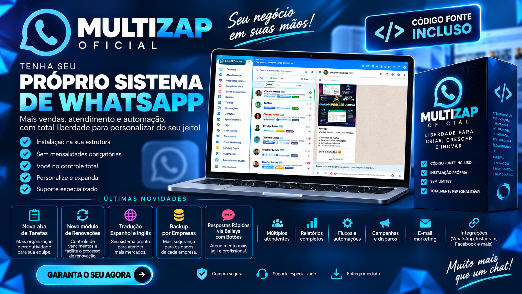 Multizap Oficial — Código fonte